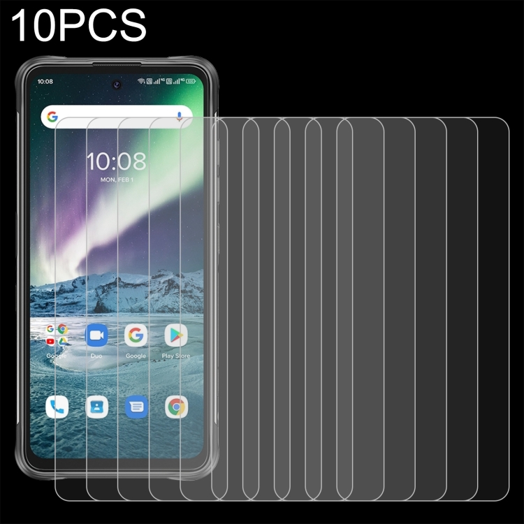 For Umidigi Bison GT 10 PCS 0 26mm 9H 2 5D Tempered Glass Film