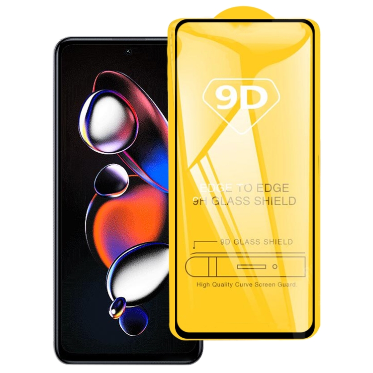 Para Xiaomi Redmi Note 12T Pro 9D Pantalla De Pegamento Completo