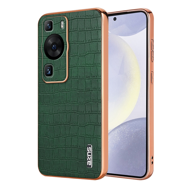 Para Huawei P60 P60 Pro AZNS Estuche para teléfono con textura de