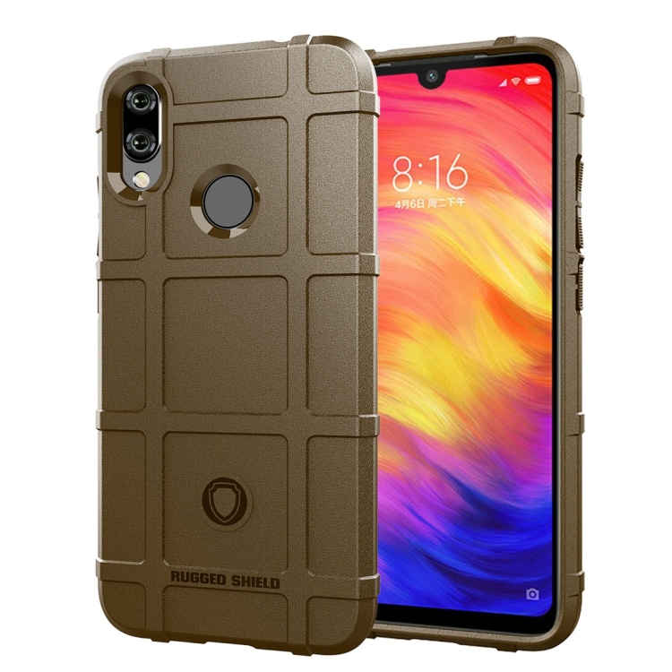 Full Coverage Shockproof Tpu Case For Xiaomi Redmi Note Brown