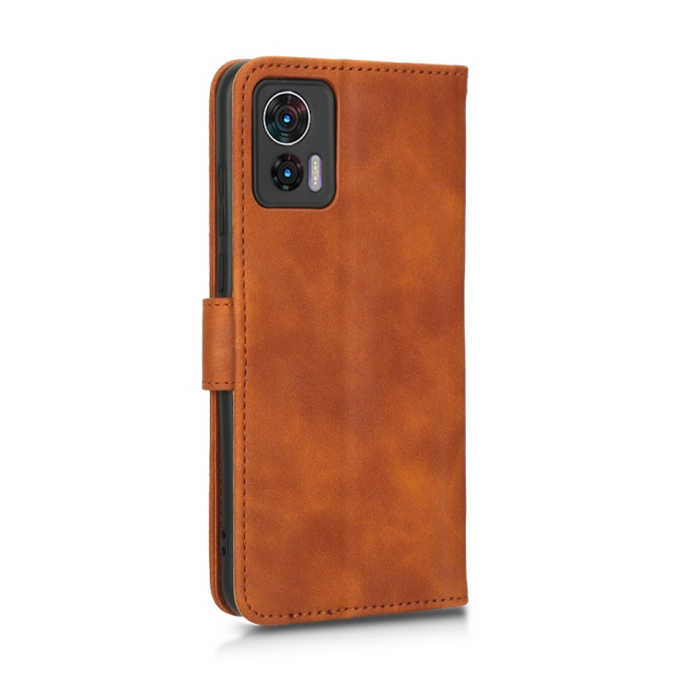 Para Motorola Edge 30 Lite Edge 30 Neo Skin Feel Magnetic Flip Capa