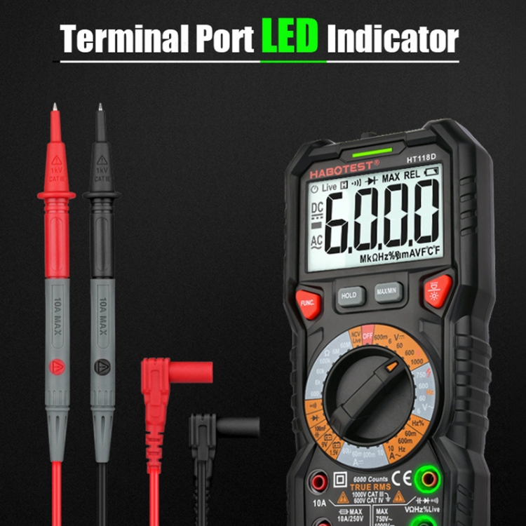 Mult Metro Digital Manual De Alta Precisi N Habotest Ht C