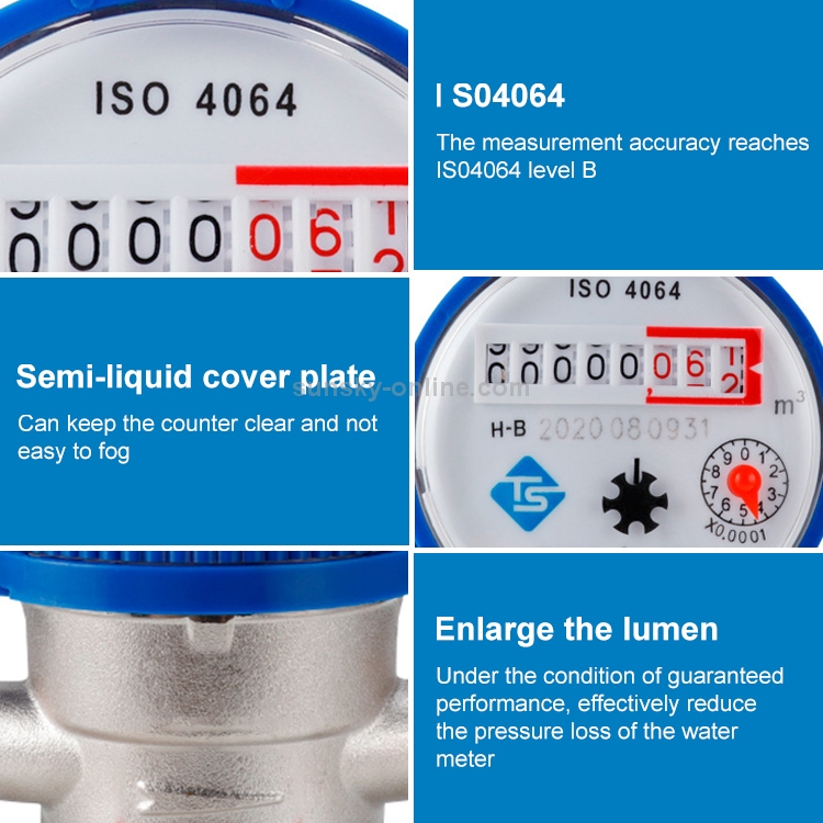 Ts S E Household Mechanical Rotary Wing Cold Water Meter High