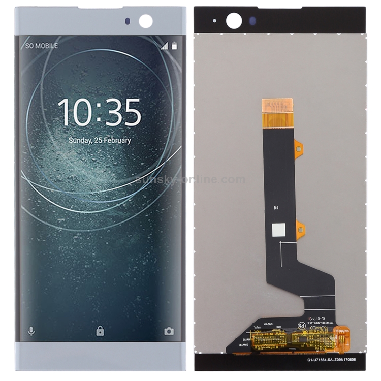 OEM LCD Screen For Sony Xperia XA2 With Digitizer Full Assembly Grey