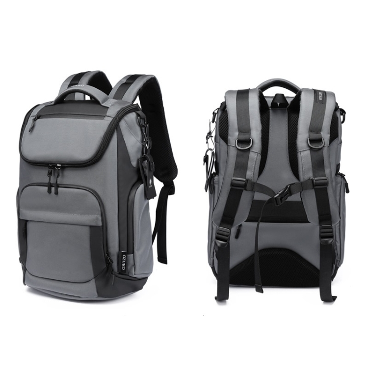 Ozuko 9409 Men Business 15 6 Inch Laptop Backpack Travel Sports Leisure