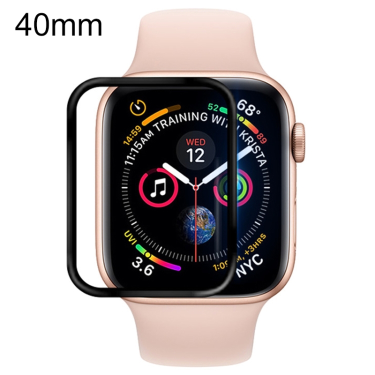 For Apple Watch Series 5 & 4 40mm Soft PET Film Full Cover Screen Protector(Black)
For Apple Watch Series 5 & 4 40mm Soft PET Film Full Cover Screen Protector(Black)