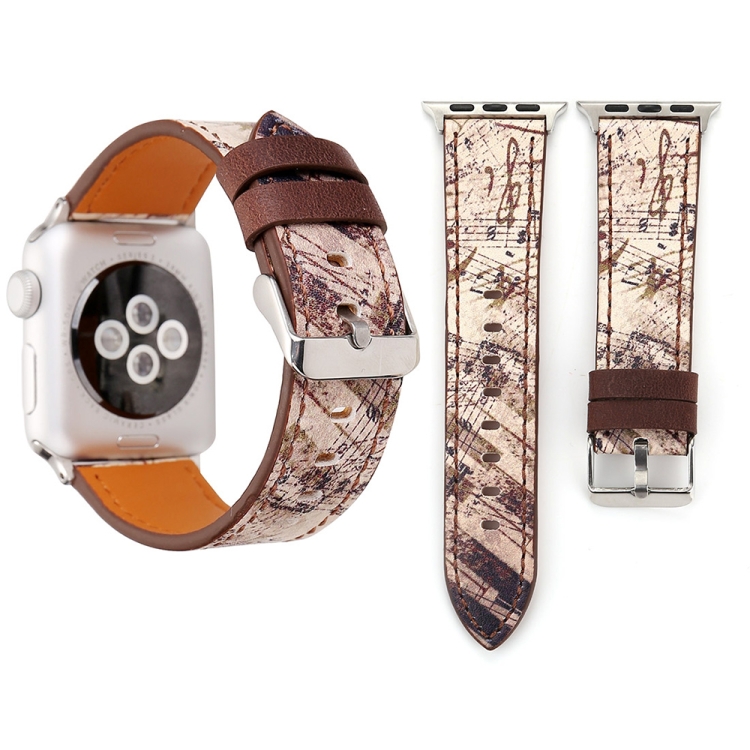 For Apple Watch Series 3 & 2 & 1 42mm Retro Flower Series Genuine Leather Watch Band
For Apple Watch Series 3 & 2 & 1 42mm Retro Flower Series Genuine Leather Watch Band