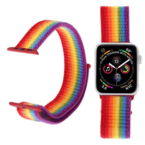 Simple Fashion Nylon Watch Band for Apple Watch Series 7 45mm / 6 & SE & 5 & 4 44mm / 3 & 2 & 1 42mm, with Magic Stick(Colour)
Simple Fashion Nylon Watch Band for Apple Watch Series 7 45mm / 6 & SE & 5 & 4 44mm / 3 & 2 & 1 42mm, with Magic Stick(Colour)