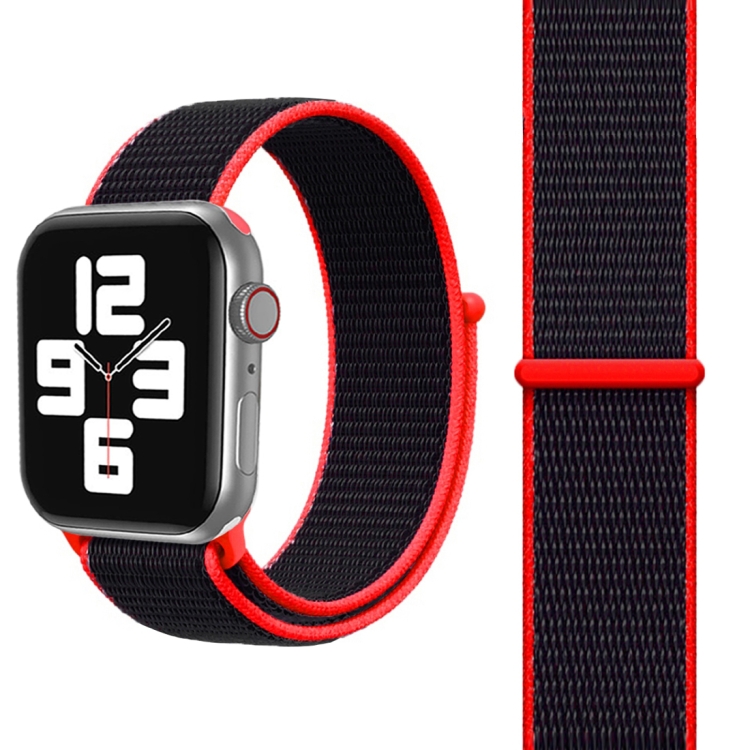 Simple Fashion Nylon Watch Band for Apple Watch Series 7 41mm / 6 & SE & 5 & 4 40mm / 3 & 2 & 1 38mm, with Magic Stick(Red)
Simple Fashion Nylon Watch Band for Apple Watch Series 7 41mm / 6 & SE & 5 & 4 40mm / 3 & 2 & 1 38mm, with Magic Stick(Red)