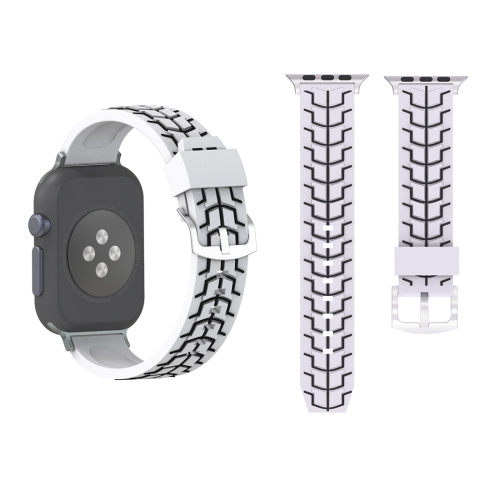 For Apple Watch Series 3 & 2 & 1 38mm Fashion Fishbone Pattern Silicone Watch Band(White)
For Apple Watch Series 3 & 2 & 1 38mm Fashion Fishbone Pattern Silicone Watch Band(White)