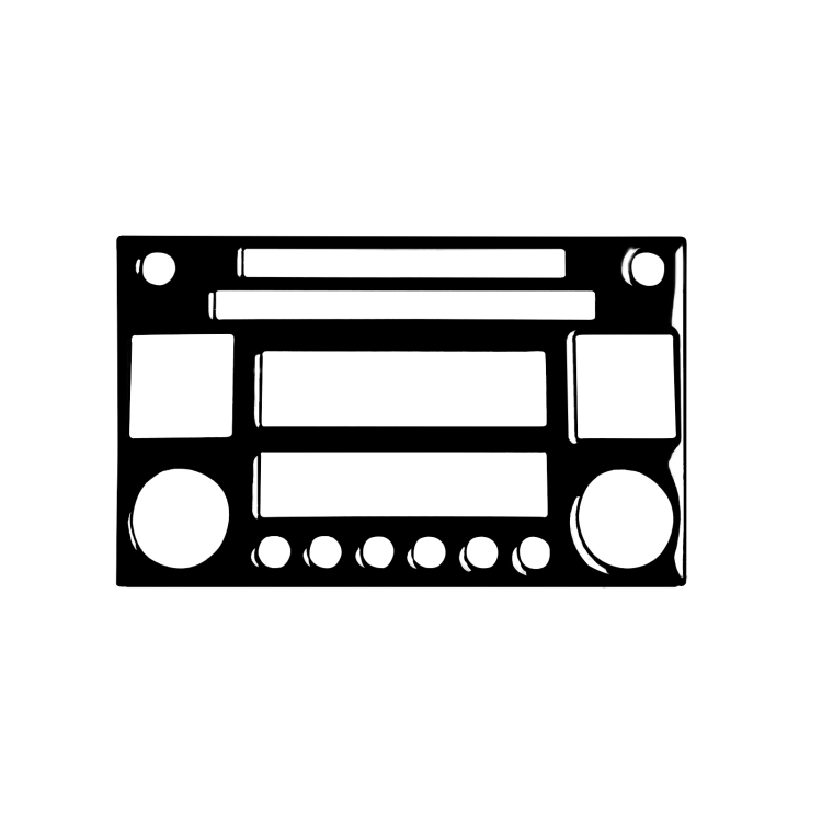 For Nissan 350Z 2003-2009 Car CD Radio Playback Panel Decorative Stickers, Left and Right Drive Universal
For Nissan 350Z 2003-2009 Car CD Radio Playback Panel Decorative Stickers, Left and Right Drive Universal