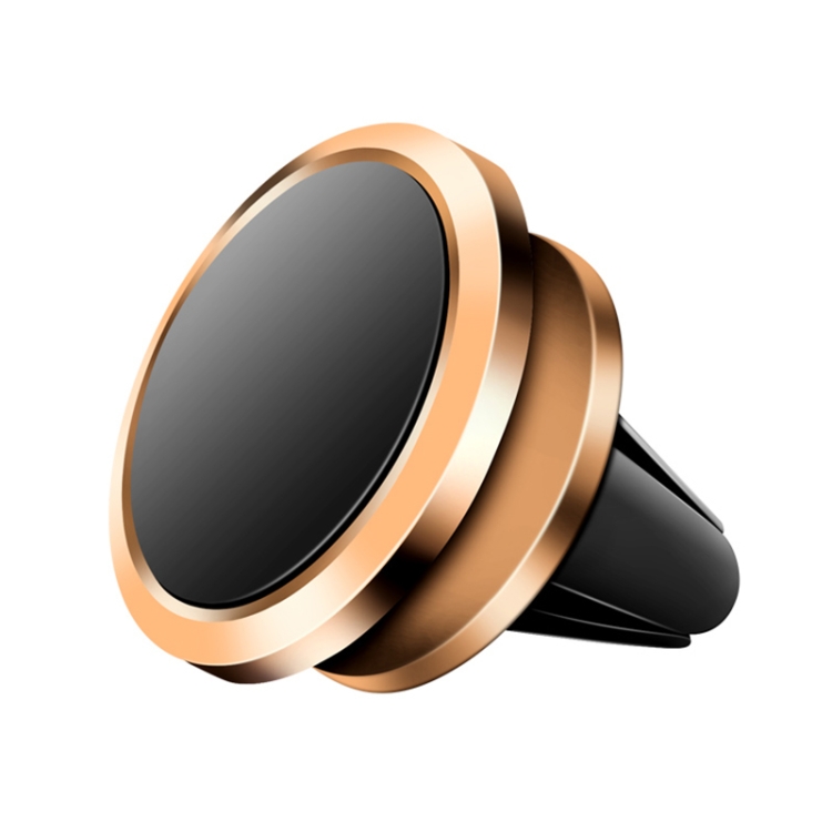 F18 360-degree Rotating Car Air Outlet Vent Magnetic Mobile Phone Holder (Gold)
F18 360-degree Rotating Car Air Outlet Vent Magnetic Mobile Phone Holder (Gold)