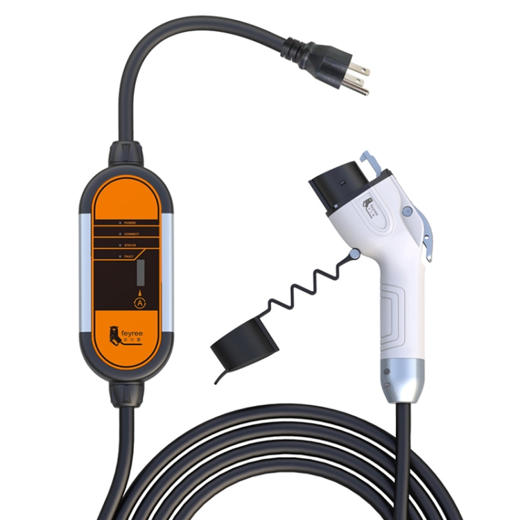 Feyree Portable Adjustable Current Aluminum Alloy New Energy Vehicle SAE J1772 Charger, Plug: Type 1 5-15P
Feyree Portable Adjustable Current Aluminum Alloy New Energy Vehicle SAE J1772 Charger, Plug: Type 1 5-15P