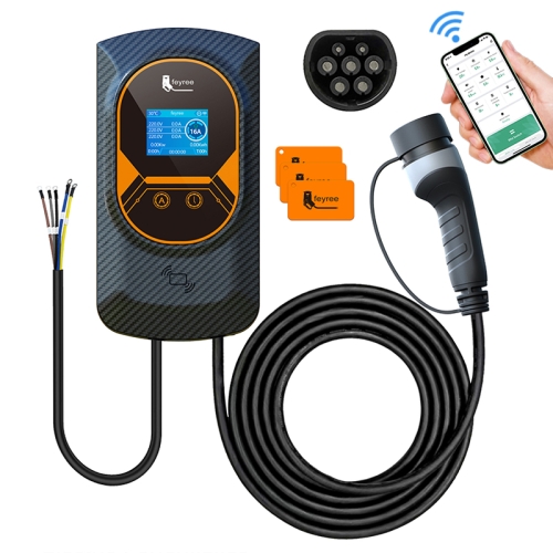 Feyree 22KW Home Wall Mounted New Energy Electric Vehicle Type 2 Fast Charging Pile with APP & RFID Card
Feyree 22KW Home Wall Mounted New Energy Electric Vehicle Type 2 Fast Charging Pile with APP & RFID Card
