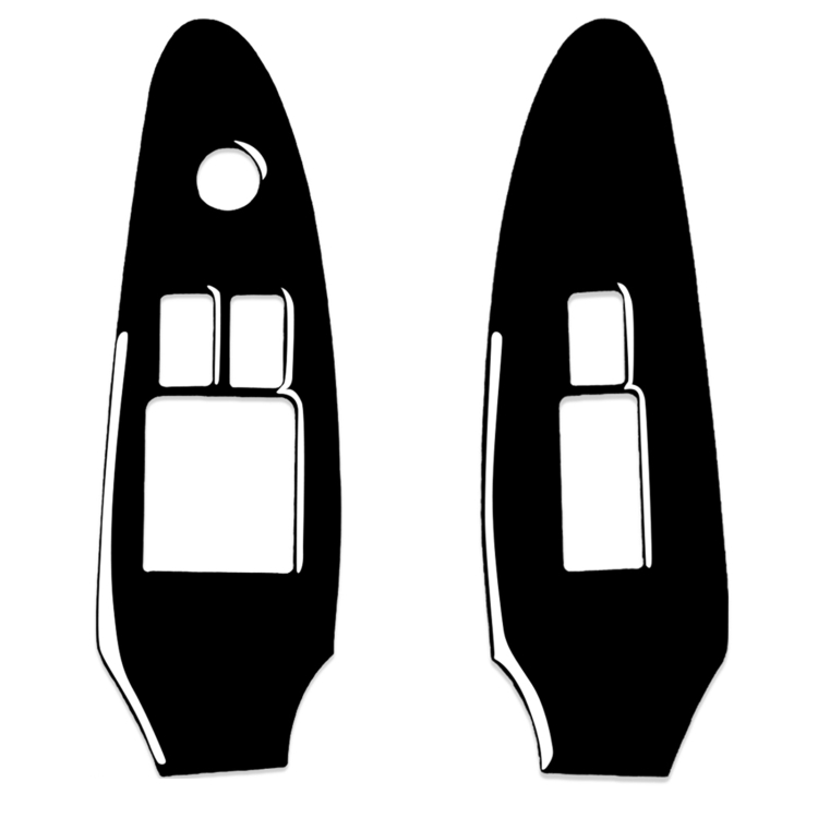 For Nissan 370Z Z34 2009- 2 in 1 Car Window Lift Panel Decorative Sticker, Left Drive (Black)
For Nissan 370Z Z34 2009- 2 in 1 Car Window Lift Panel Decorative Sticker, Left Drive (Black)