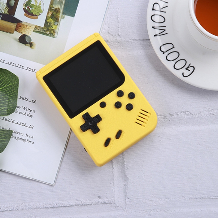 MK800 3.0 inch Macaron Mini Retro Classic Handheld Game Console for Kids Built-in 800 Games, Support AV Output (Yellow)
MK800 3.0 inch Macaron Mini Retro Classic Handheld Game Console for Kids Built-in 800 Games, Support AV Output (Yellow)