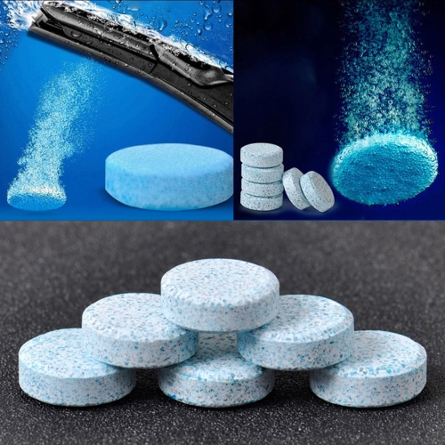 

12 PCS Car Solid Wiper Fine Auto Window Cleaning Windshield Glass Cleaner Washer Tablets(1 PCS=4L Water)