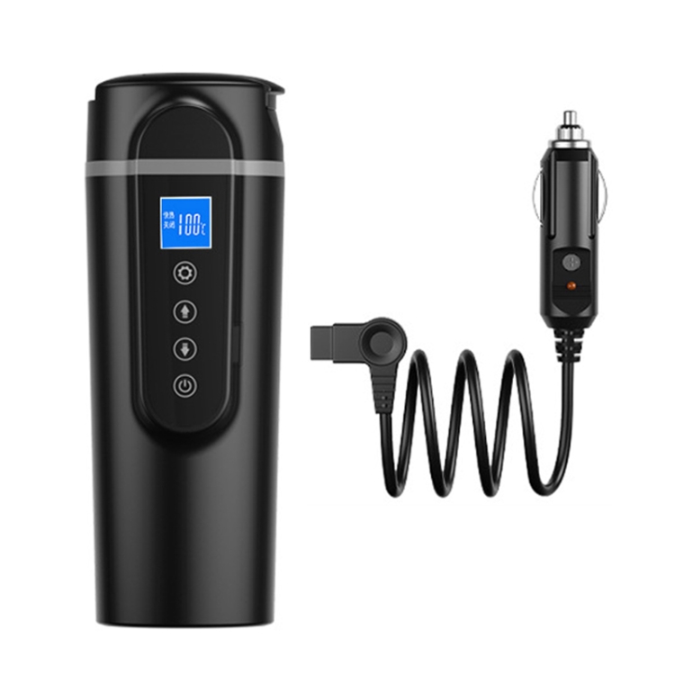 Car Heating Water Cup Large Display Smart Stainless Steel Electric Kettle(Black)
Car Heating Water Cup Large Display Smart Stainless Steel Electric Kettle(Black)