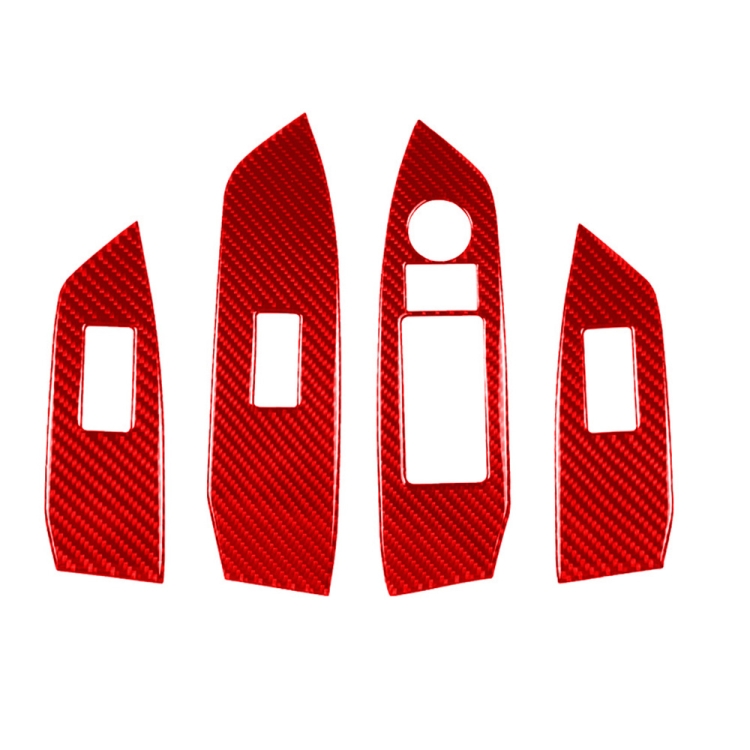 Car Carbon Fiber Window Glass Lift Panel Decorative Sticker for Mazda CX-5 2017-2018, Left Drive (Red)
Car Carbon Fiber Window Glass Lift Panel Decorative Sticker for Mazda CX-5 2017-2018, Left Drive (Red)