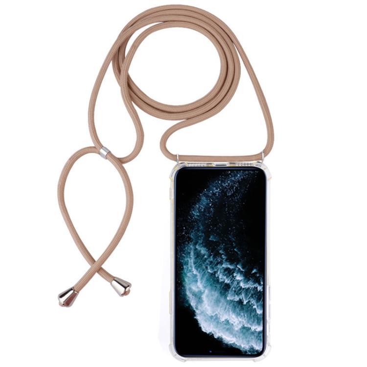 Four-Corner Anti-Fall Trasparent TPU Mobile Phone Case With Lanyard for iPhone 11 Pro Max(Beige)
Four-Corner Anti-Fall Trasparent TPU Mobile Phone Case With Lanyard for iPhone 11 Pro Max(Beige)