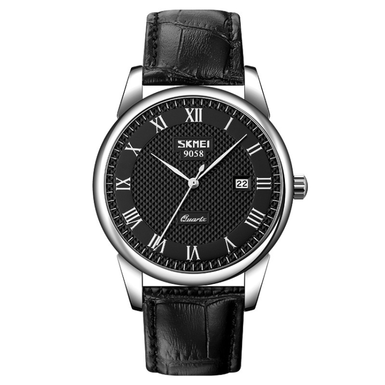 SKMEI 9058 Multifunctional Outdoor Fashion Waterproof Silver Shell Quartz Wrist Watch (Men Style Black Face Black Strap)
SKMEI 9058 Multifunctional Outdoor Fashion Waterproof Silver Shell Quartz Wrist Watch (Men Style Black Face Black Strap)