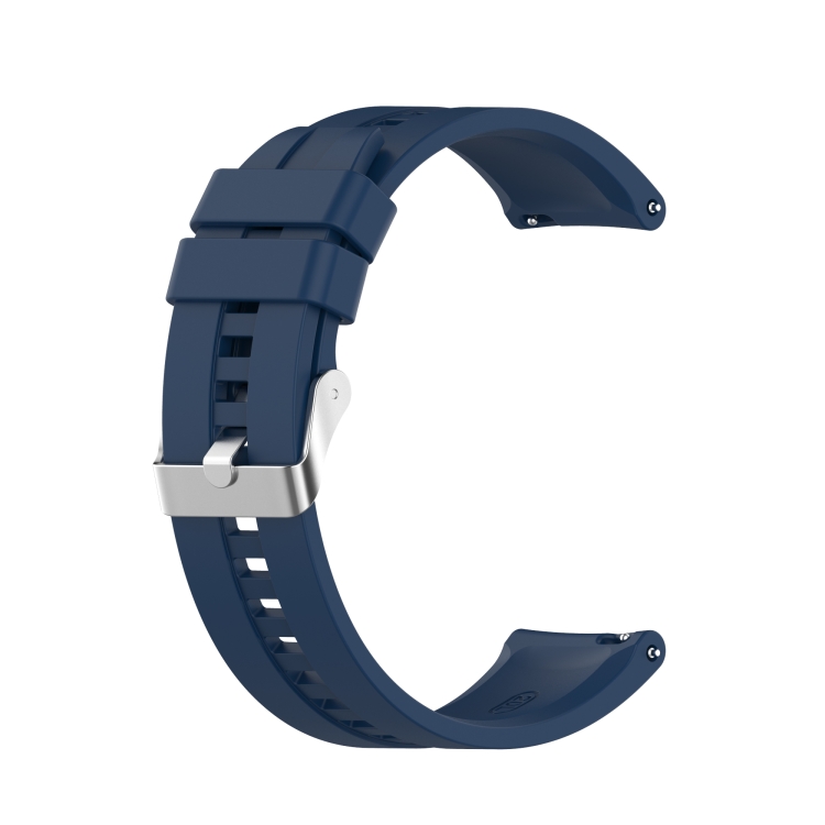 For Huawei Watch GT 2 42mm Silicone Watch Band with Silver Buckle(Dark Blue)
For Huawei Watch GT 2 42mm Silicone Watch Band with Silver Buckle(Dark Blue)