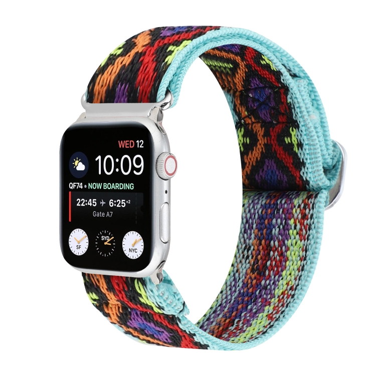Metal Japanese Buckle Elastic Nylon Watch Band For Apple Watch Series 7 45mm / 6 & SE & 5 & 4 44mm / 3 & 2 & 1 42mm(3)
Metal Japanese Buckle Elastic Nylon Watch Band For Apple Watch Series 7 45mm / 6 & SE & 5 & 4 44mm / 3 & 2 & 1 42mm(3)
