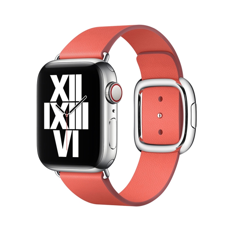 Modern Style Leather Watch Band For Apple Watch Series 7 41mm / 6 & SE & 5 & 4 40mm / 3 & 2 & 1 38mm(Watermelon Red)
Modern Style Leather Watch Band For Apple Watch Series 7 41mm / 6 & SE & 5 & 4 40mm / 3 & 2 & 1 38mm(Watermelon Red)