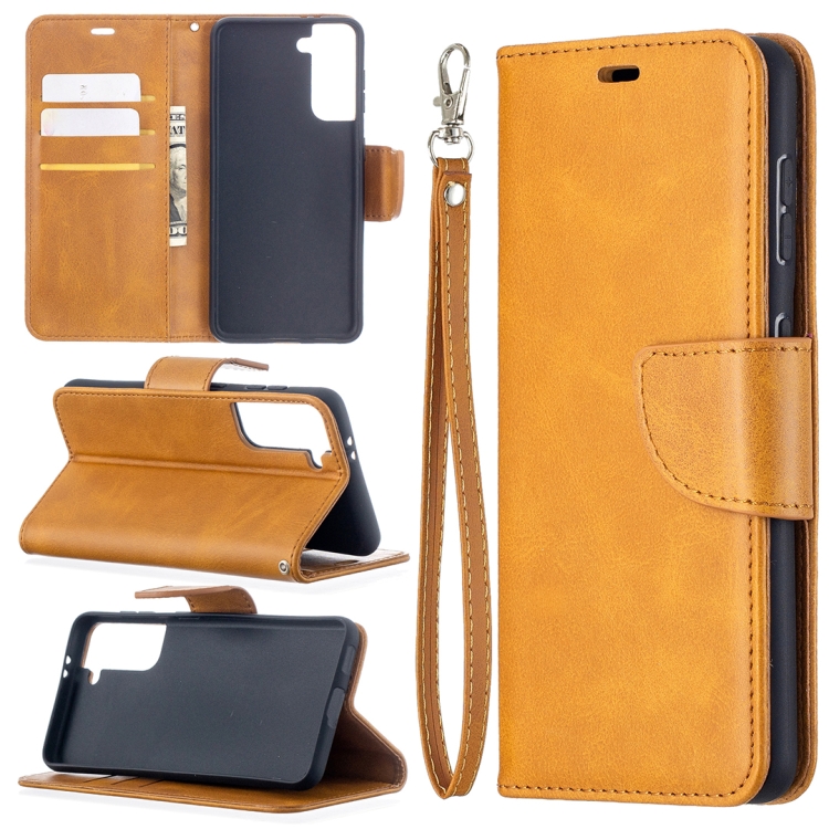 For Samsung Galaxy S21 5G Lambskin Texture Pure Color Horizontal Flip PU Leather Case with Holder & Card Slots & Wallet & Lanyard(Yellow)
For Samsung Galaxy S21 5G Lambskin Texture Pure Color Horizontal Flip PU Leather Case with Holder & Card Slots & Wallet & Lanyard(Yellow)