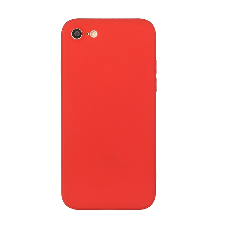 For iPhone SE 2022 / SE 2020 / 8 / 7 Straight Edge Solid Color TPU Shockproof Case(Red)
For iPhone SE 2022 / SE 2020 / 8 / 7 Straight Edge Solid Color TPU Shockproof Case(Red)