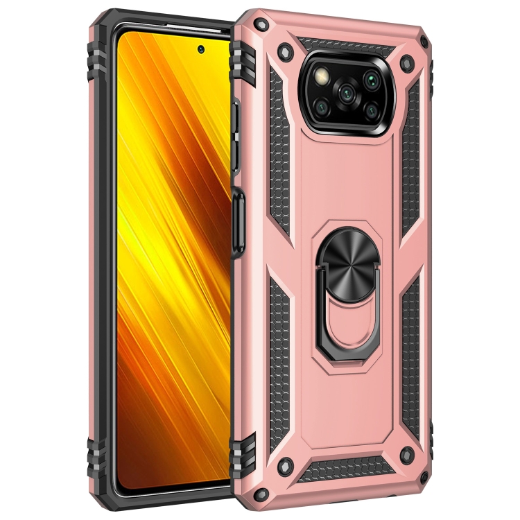 For Xiaomi Poco X3 NFC Shockproof TPU + PC Protective Case with 360 Degree Rotating Holder(Rose Gold)
For Xiaomi Poco X3 NFC Shockproof TPU + PC Protective Case with 360 Degree Rotating Holder(Rose Gold)