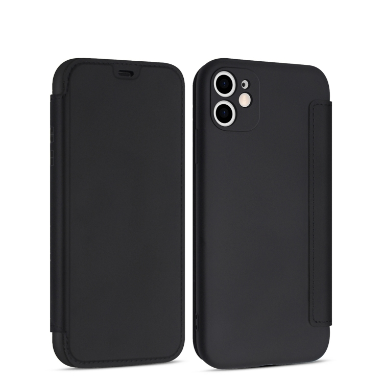 For iPhone 11 Imitate Liquid Silicone Horizontal Flip Leather Case with Card Slots (Black)
For iPhone 11 Imitate Liquid Silicone Horizontal Flip Leather Case with Card Slots (Black)