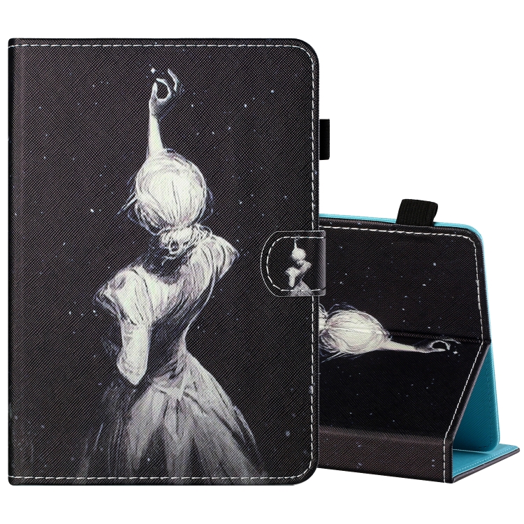 For 10 inch Tablet PC Universal Sewing Thread Horizontal Painted Flat Leather Case with Pen Cover & Anti Skid Strip & Card Slot & Holder(Star Girl)
For 10 inch Tablet PC Universal Sewing Thread Horizontal Painted Flat Leather Case with Pen Cover & Anti Skid Strip & Card Slot & Holder(Star Girl)