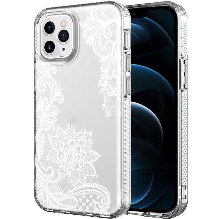Shockproof Electroplating IMD Protective Case For iPhone 12 Pro Max(GWL025BL Lace Flower)
Shockproof Electroplating IMD Protective Case For iPhone 12 Pro Max(GWL025BL Lace Flower)