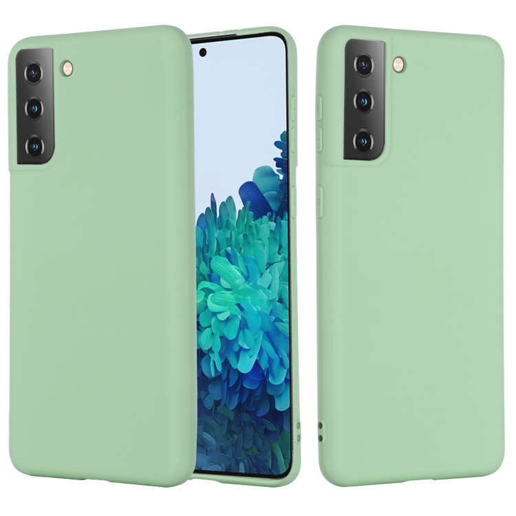 For Samsung Galaxy S21+ 5G Pure Color Liquid Silicone Shockproof Full Coverage Case(Green)
For Samsung Galaxy S21+ 5G Pure Color Liquid Silicone Shockproof Full Coverage Case(Green)