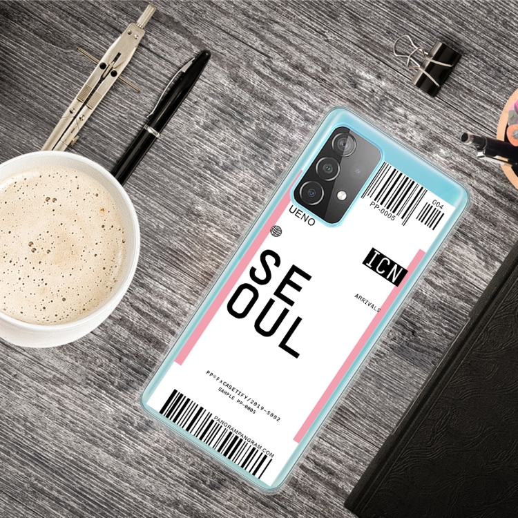 For Samsung Galaxy A32 5G Boarding Pass Series TPU Phone Protective Case(Seoul)
For Samsung Galaxy A32 5G Boarding Pass Series TPU Phone Protective Case(Seoul)