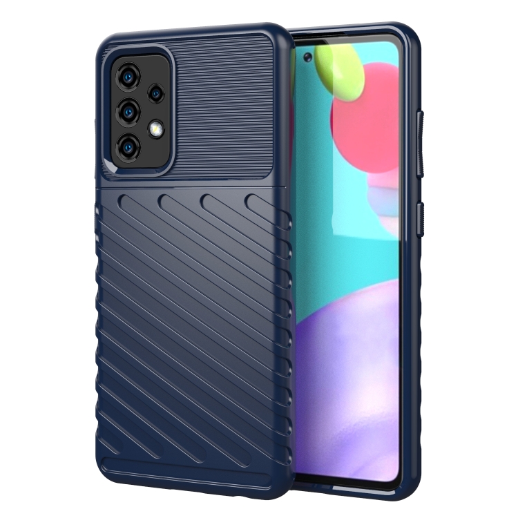 For Samsung Galaxy A52 5G / 4G Thunderbolt Shockproof TPU Protective Soft Case(Blue)
For Samsung Galaxy A52 5G / 4G Thunderbolt Shockproof TPU Protective Soft Case(Blue)
