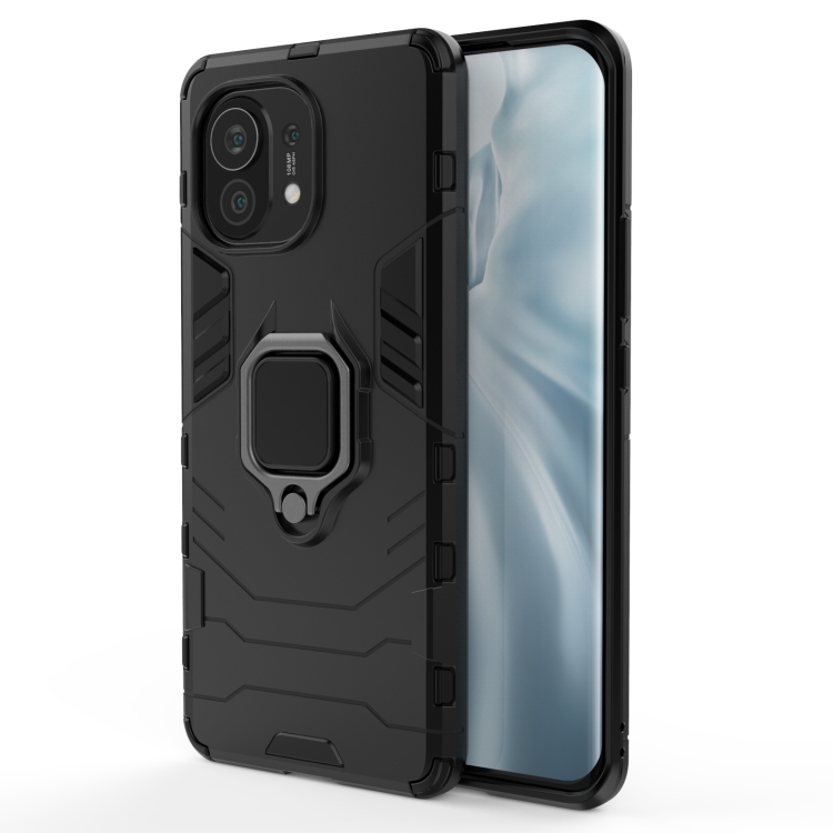 For Xiaomi Mi 11 PC + TPU Shockproof Protective Case with Magnetic Ring Holder(Black)
For Xiaomi Mi 11 PC + TPU Shockproof Protective Case with Magnetic Ring Holder(Black)
