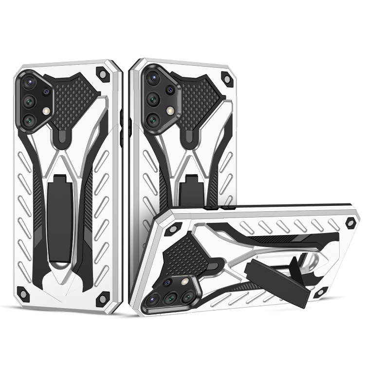 For Samsung Galaxy A32 5G Shockproof TPU + PC Protective Case with Holder(Silver)
For Samsung Galaxy A32 5G Shockproof TPU + PC Protective Case with Holder(Silver)