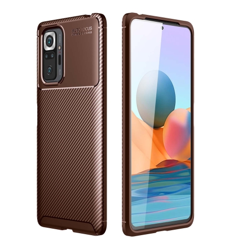 For Xiaomi Redmi Note 10 Pro / Note 10 Pro Max Carbon Fiber Texture Shockproof TPU Case(Brown)
For Xiaomi Redmi Note 10 Pro / Note 10 Pro Max Carbon Fiber Texture Shockproof TPU Case(Brown)