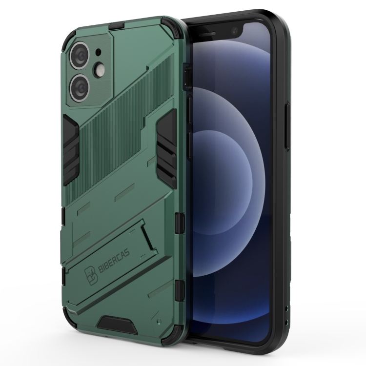 For iPhone 12 mini Punk Armor 2 in 1 PC + TPU Shockproof Case with Invisible Holder (Green)
For iPhone 12 mini Punk Armor 2 in 1 PC + TPU Shockproof Case with Invisible Holder (Green)