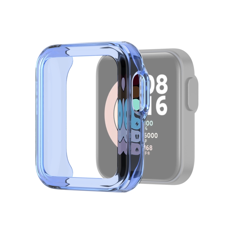 For Xiaomi Mi Watch Lite / Redmi Watch Half Coverage TPU Protective Case(Transparent Blue)
For Xiaomi Mi Watch Lite / Redmi Watch Half Coverage TPU Protective Case(Transparent Blue)