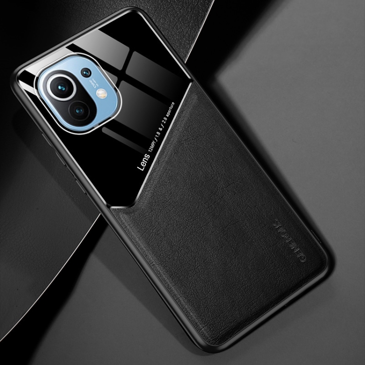 For Xiaomi Mi 11 All-inclusive Leather + Organic Glass Protective Case with Metal Iron Sheet(Black)
For Xiaomi Mi 11 All-inclusive Leather + Organic Glass Protective Case with Metal Iron Sheet(Black)