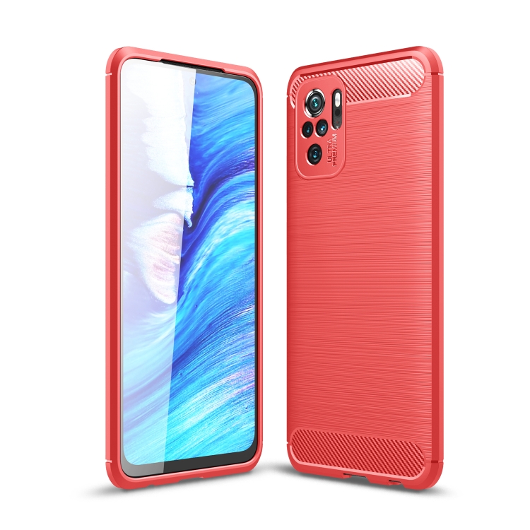 For Xiaomi Redmi Note 10 4G / Note 10S Brushed Texture Carbon Fiber TPU Case(Red)
For Xiaomi Redmi Note 10 4G / Note 10S Brushed Texture Carbon Fiber TPU Case(Red)
