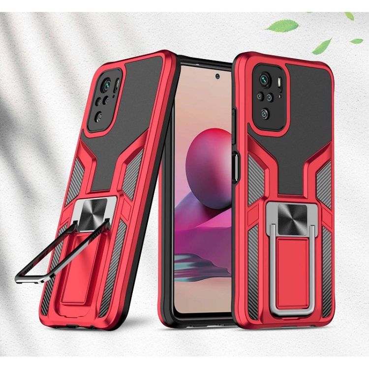 For Xiaomi Redmi Note 10 Armor 2 in 1 PC + TPU Magnetic Shockproof Case with Foldable Holder(Red)
For Xiaomi Redmi Note 10 Armor 2 in 1 PC + TPU Magnetic Shockproof Case with Foldable Holder(Red)