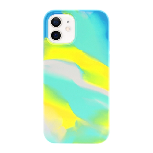 Liquid Silicone Watercolor Protective Case For iPhone 11, Fixed Color, Random Shape(Blue Yellow)
Liquid Silicone Watercolor Protective Case For iPhone 11, Fixed Color, Random Shape(Blue Yellow)