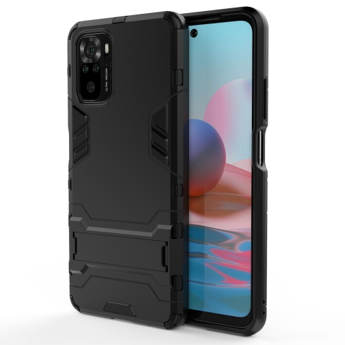 For Xiaomi Redmi Note 10 4G Shockproof PC + TPU Protective Case with Hidden Holder(Black)
For Xiaomi Redmi Note 10 4G Shockproof PC + TPU Protective Case with Hidden Holder(Black)