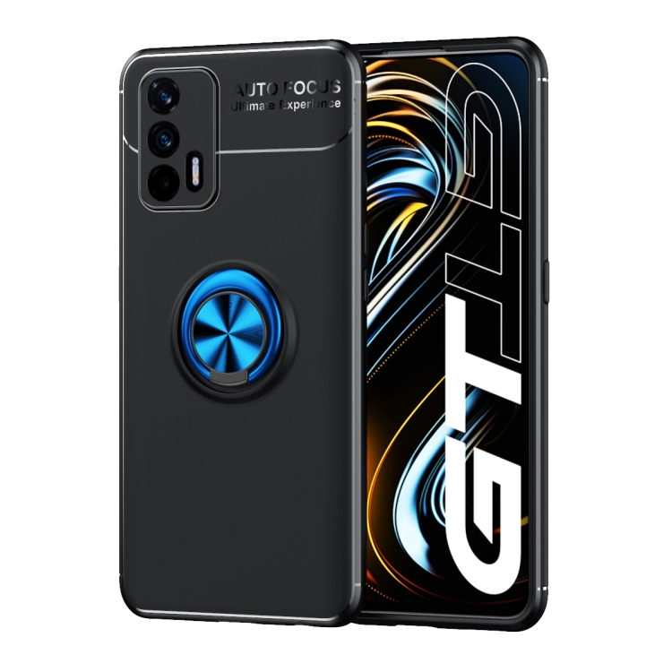 For OPPO Realme GT 5G Metal Ring Holder 360 Degree Rotating TPU Case(Black+Blue)
For OPPO Realme GT 5G Metal Ring Holder 360 Degree Rotating TPU Case(Black+Blue)