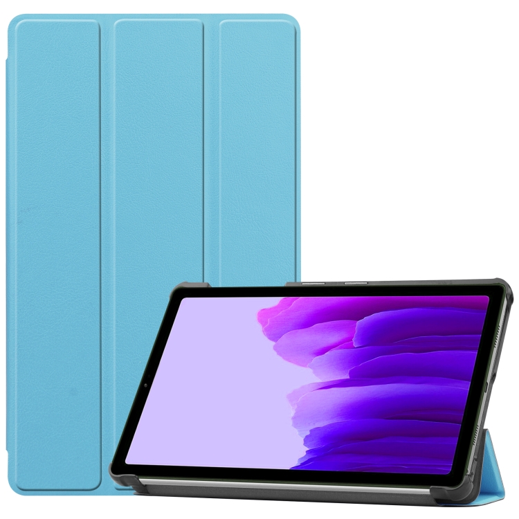 For Samsung Galaxy Tab A7 Lite T225 Custer Pattern Pure Color Horizontal Flip Leather Case with Three-folding Holder(Sky Blue)
For Samsung Galaxy Tab A7 Lite T225 Custer Pattern Pure Color Horizontal Flip Leather Case with Three-folding Holder(Sky Blue)