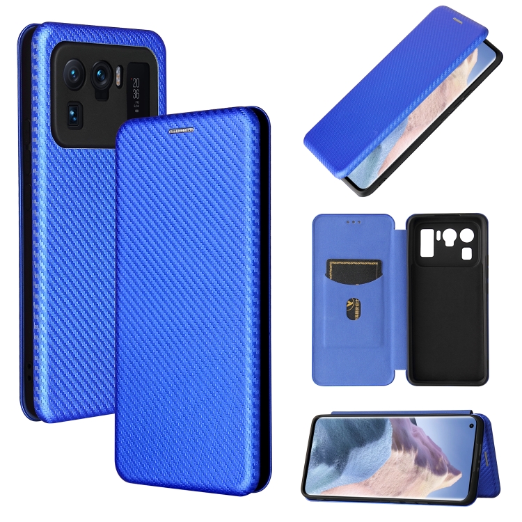 For Xiaomi Mi 11 Ultra Carbon Fiber Texture Magnetic Horizontal Flip TPU + PC + PU Leather Case with Card Slot(Blue)
For Xiaomi Mi 11 Ultra Carbon Fiber Texture Magnetic Horizontal Flip TPU + PC + PU Leather Case with Card Slot(Blue)